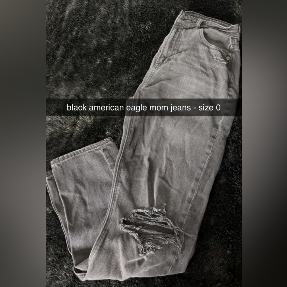 american eagle mom jeans